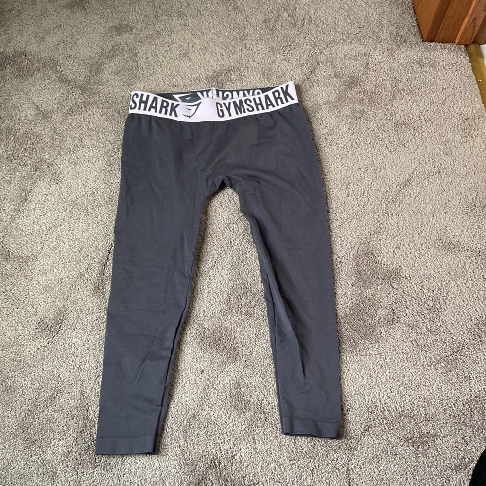 Gymshark Fit Seamless Low Rise Gray Leggings SIZE S